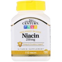 Niacin Prolonged Release 250 mg (110таб)